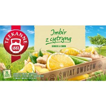 Teekanne Herbatka Owocowo-Ziołowaimbir Z Cytryną 20 Torebek