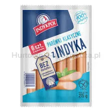 Indykpol Parówki Drobiowe około  2,5 Kg
