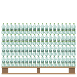 Woda Rodowita delikatnie gazowana 1L <br>(Paleta 684 szt.)