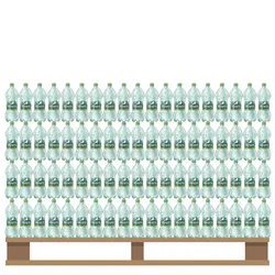 Rodowita Woda delikatnie gazowana 1L <br>(Paleta 684 szt.) SK