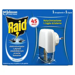 RAID - urządzenie elektryczne z płynem 45 nocy 27ml