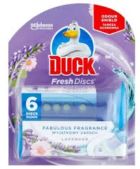 Duck Fresh Discs Lavender - żelowy krążek do toalety o zapachu lawendowym, urządzenie 36ml