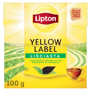 Lipton Herbata Czarna Lisciasta 100 G