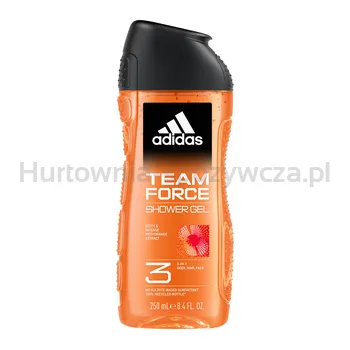 Adidas Żel Pod Prysznic Dla Mężczyzn Team Force 3 W 1 250 Ml