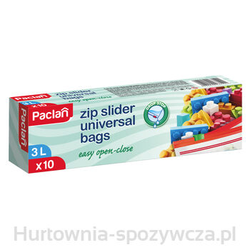 Paclan Woreczki Zip  3L 10Szt.