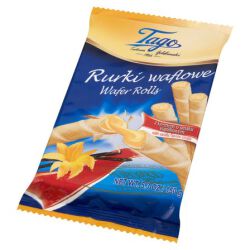 Rurka waflowa z kremem waniliowym TAGO, 150g