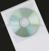 Koperty na płyty CD/DVD Q-CONNECT, 50szt., transparentny - 2