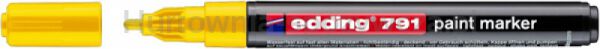 Edding Marker olejowy e-791 1-2mm, żółty 