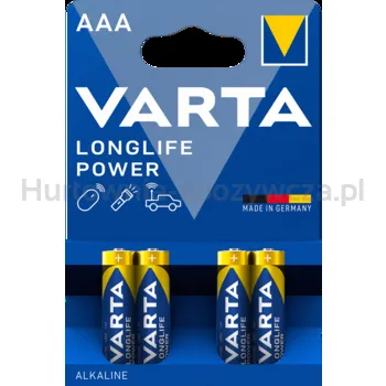 Varta Baterie Longlife Power Lr03 Aaa 4 Szt.