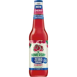 Somersby 3xZero Cherry 0% 400 ml, butelka bezzwrotna