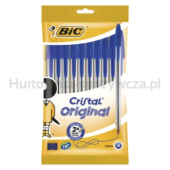 Bic Długopis Cristal Original niebieski pouch 10 szt.
