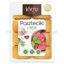 Virtu Paszteciki z mięsem 250g
