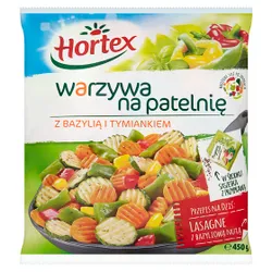 Hortex Warzywa Na Patelnię Z Bazylią I Tymiankiem 450 G