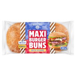 Dan Cake Maxi Burger Buns 300G Cięte
