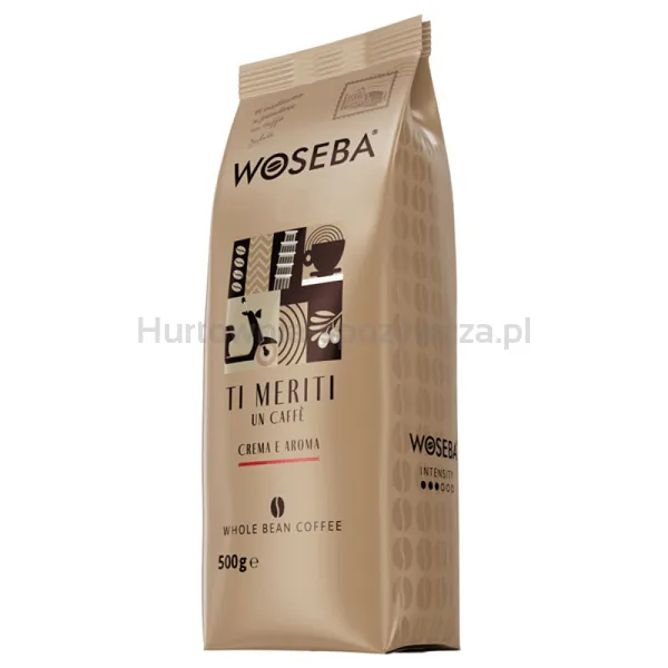 Woseba Kawa TI MERITI, CREMA E AROMA, ziarnista, 500g