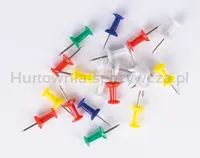 Pinezki beczułki Office Products, 50szt., mix kolorów  - 4