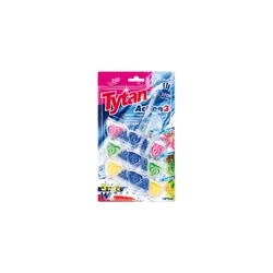Mix-Pak Kostka Toaletowa Wc Tytan Action 3 Flower, Forest, Lemon 3X40G