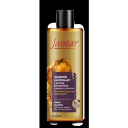 Jantar Szampon ujarzmiający do włosów kręconych i falowanych z esencją bursztynową, peptydami i ceramidami, 300 ml