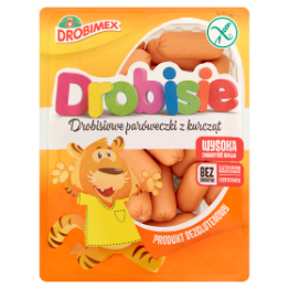 Drobimex Parówki Drobisie 250G 