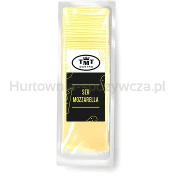Ser Mozzarella plastry 1kg TMT Gastro