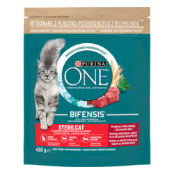 Karma Kot Purina One Sterilcat Wołowina 450 G Nestle
