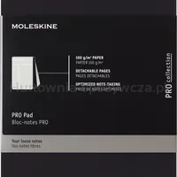 Notes reporterski PRO PAD MOLESKINE L (13x21 cm), 96 stron, czarny - 7