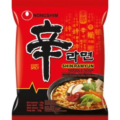 Nong Shim Noodle Zupa Instant Shin Ramyun, Ostra 120G Nongshim
