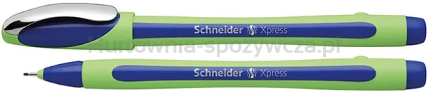 Cienkopis SCHNEIDER Xpress, 0,8 mm, niebieski