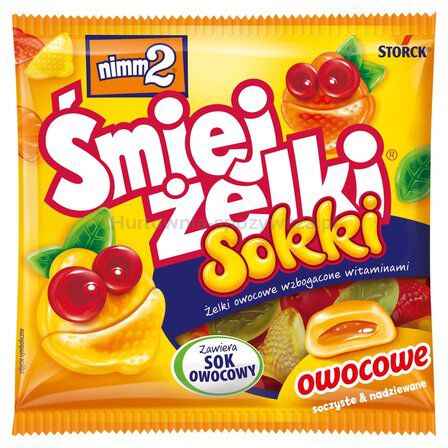 Nimm2 Śmiejżelki Sokki 90G