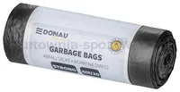 Worki na śmieci DONAU HOME, mocne (LDPE), 60l, 20 szt., czarne - 2