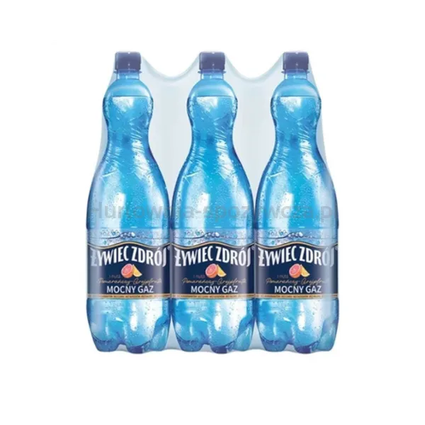 Woda Żywiec Zdrój Mocny Gaz I Nuta Pomarańczy - Grejpfruta 1,5 L