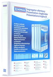 Donau Segregator ofertowy PP, A4/4RD/30, biały 