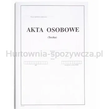 Rexus Teczka na akta osobowe A4 biała Beniamin