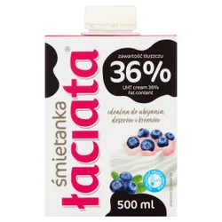 Łaciata Śmietanka UHT36% 0,5L