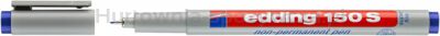 Foliopis zmywalny e-150 S EDDING, 0,3 mm, niebieski