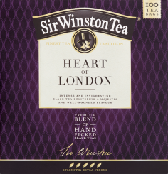 Herbata Czarna Sir Winston Heart Of London 100 Torebek X 2,00G