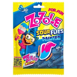 Żelki Zozole Kwaśne Muchy 75 G Mieszko