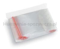 Woreczki strunowe, STELLA, 40x60 mm, 100 szt., transparentne