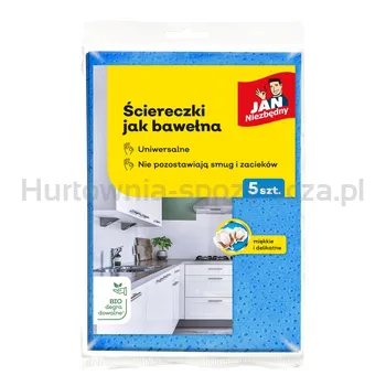 Ściereczki Jak Bawełna Jan Niezbędny, 5 Szt.