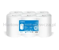 Ręcznik do podajników VELVET AutoCut, celulozowe, 2-warstwowe, śr. 19cm, 6rolek x 150m, biały - 2