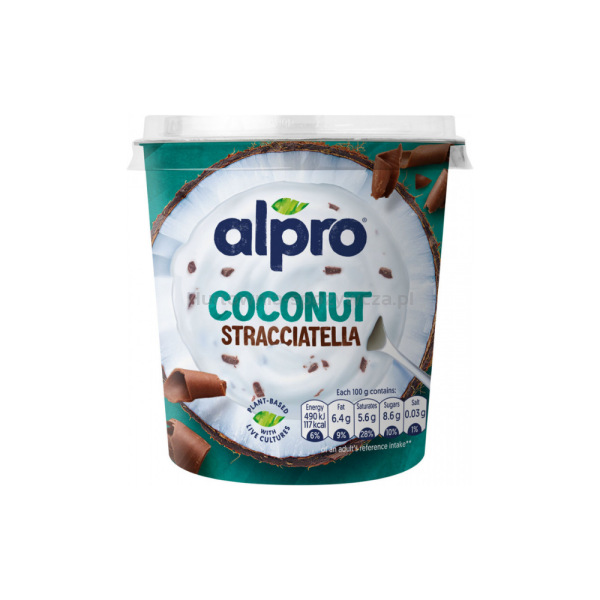 Alpro Yogurt Kokosowy Stracciatella 340g