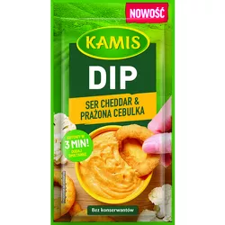 Kamis Dip ser cheddar &amp prażona cebulka 20 g