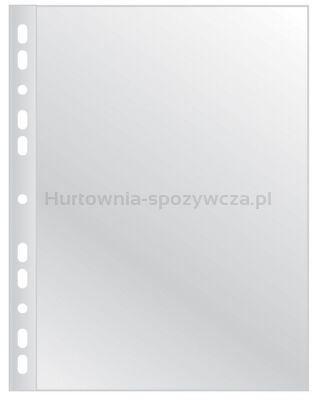 Q-Connect Koszulki na dokumenty poszerzane, PP, A4, krystal, 90mikr., 50szt. 
