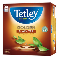 Herbata Tetley Golden Black 100 Torebek X 2G