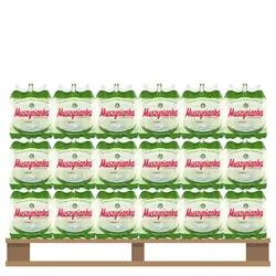 Woda Muszynianka Plus Naturalna częściowo odgazowana, wysokozmineralizowana , niskonasycona CO2 0,6 l<br>Paleta 1080 szt.