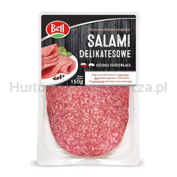 Bell Salami delikatesowe plastry 150 g 