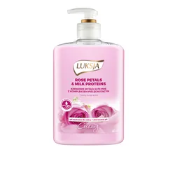Mydło w płynie LUKSJA Mleko i płatki róż, 500ml