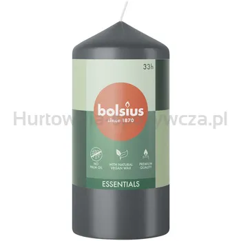 Świeca pieńkowa 120/58 Burzowy szary