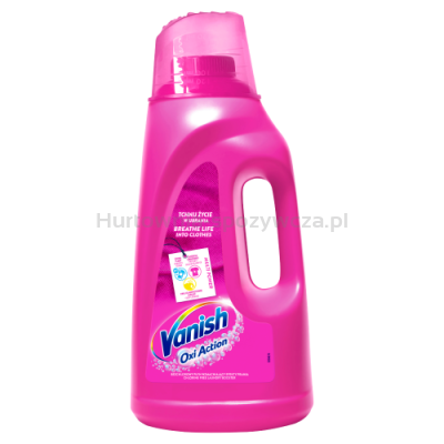 Vanish Oxi Action Pink Odplamiacz Do Białych Tkanin W Płynie 2L