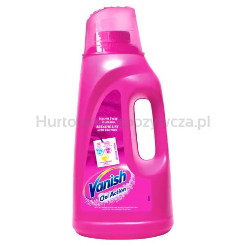 Vanish Oxi Action Pink Odplamiacz Do Białych Tkanin W Płynie 2L